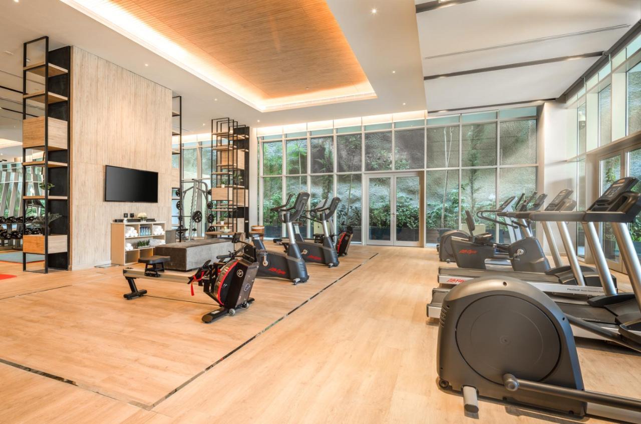 Citadines Abha Aparthotel Exteriör bild The gym at the hotel