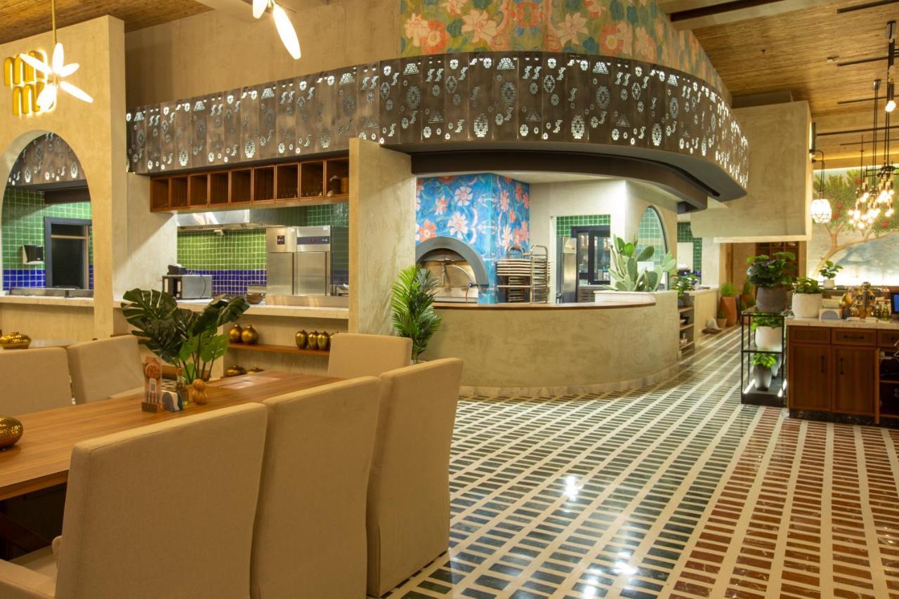 Citadines Abha Aparthotel Exteriör bild The interior of the restaurant